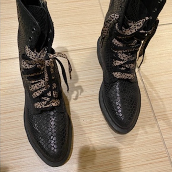 Dr. Martens Snakeskin Style Boots - Picture 2 of 7